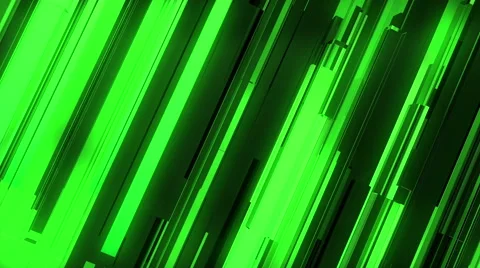 Abstract green lines background Vídeo Stock 64045076