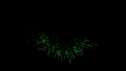 Abstract Green Lines on Black Background Stock Footage 289127821