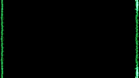 Abstract Green Lines Frame Video stock 284394956