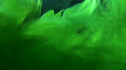 Abstract, green liquid background Video stock 10604215