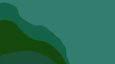 Abstract green liquid background, smooth motion wallpaper Stock Footage 313727794