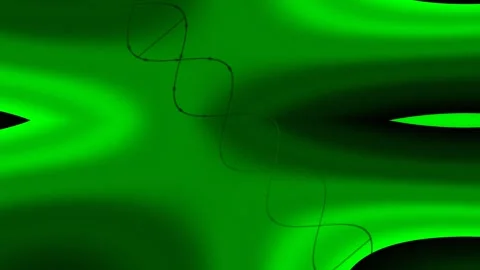 Abstract Green Liquid Flow Motion Background Stock Footage 342893986
