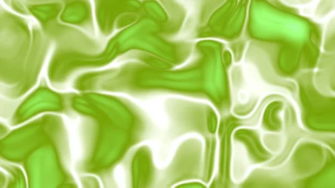 Abstract Green Liquid Flowing Waves Background Animation Video stock 339703479