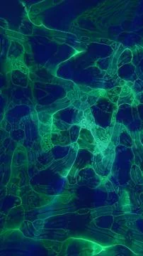Abstract green liquid glow texture with organic ripples and caustic light p.. Stock Illustration
