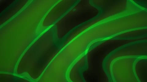 Abstract Green Liquid Marble Flowing Background Animation. Stock Footage 341794532