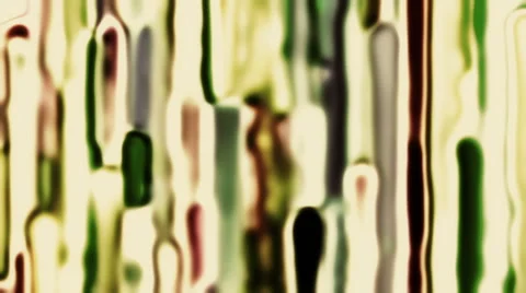 Abstract Green Liquid Paint Flowing Down Looped Background Stock Footage 63540859