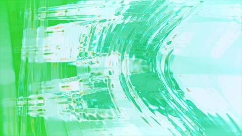 Abstract Green Liquid Ripples Fresh Water Surface Background Stock Footage 340143273