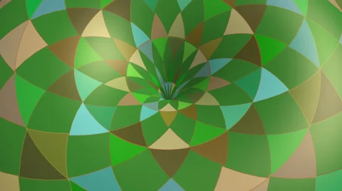 Abstract Green Loop Background Stock-Footage 41380821
