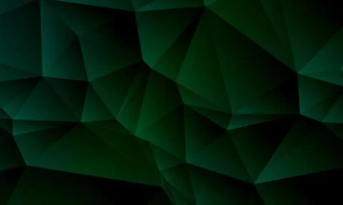 Abstract green low poly low polygonal crystal background. texture design. 스톡 일러스트
