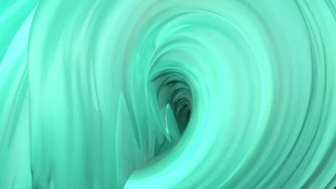 Abstract green malachite whimsical infinity animation. Stock Footage 243706276