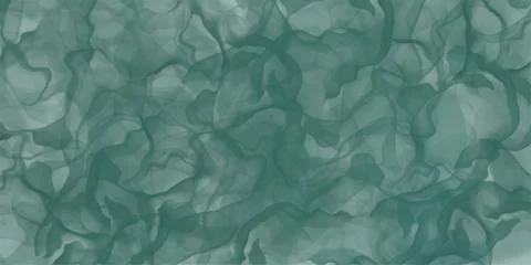 Abstract green marble fluid painted background. Alcohol ink or watercolor art Stock Illustration
