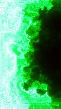 Abstract green marble ink texture with organic fluid waves and dark contras.. Stock Illustration