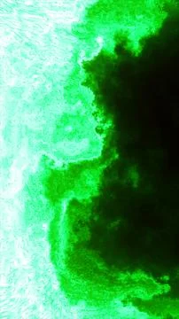 Abstract green marble ink texture with organic fluid waves and dark contras.. Stockillustratie