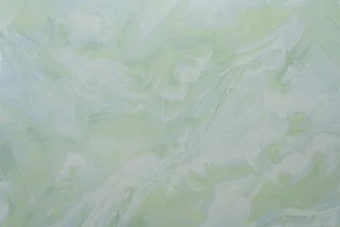 Abstract green marble stone texture with light natural veins and fluid patter Fotos Stock