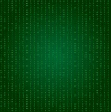 Abstract green matrix background or pattern - vector illustration Stock Illustration