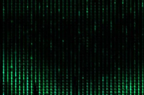Abstract green matrix background 写真素材