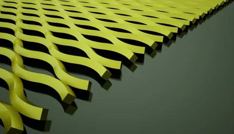 Abstract green mesh concept on black background Ilustración de archivo