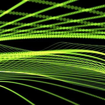 Abstract green meshy background Stock Illustration