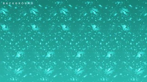 Abstract green mint paint splattered background Stock Illustration