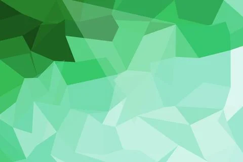 Abstract green mosaic pattern with various shades of green Stock Photos