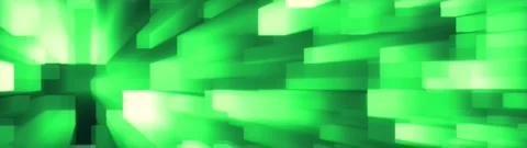 Abstract green motion background, dynamic blurry light rays on rectangular .. Stock Footage 340456411