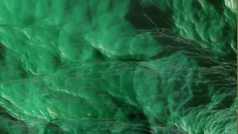 Abstract green motion background loop digital animation. Stock Footage 340460298