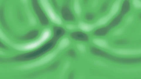 Abstract green motion background with soft liquid waves Stock-Footage 346816857