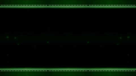 Abstract Green Neon Frame Background Video stock 284397535