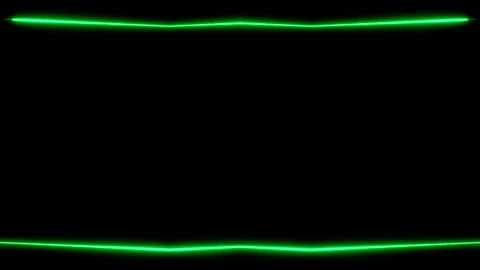 Abstract Green Neon Frame Stock Footage 284392392