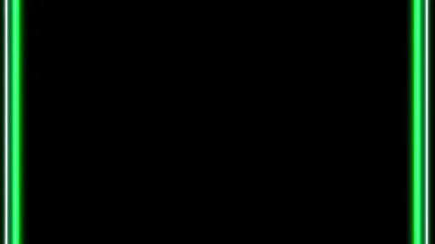 Abstract Green Neon Frame Stock Footage 284403793