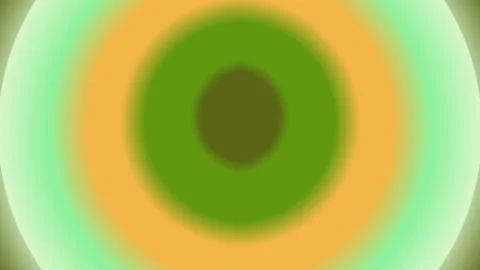 Abstract Green Orange Gradient Circle Pattern. Stock Footage 329291537