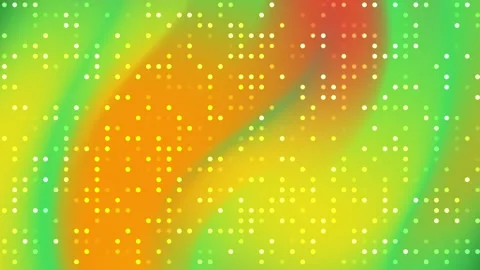 Abstract Green Orange Gradient with Shimmering Lights Video Stock Footage 308624748