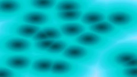 Abstract Green Organic Cells Background, Microscopic View, Biological Pattern Stock Footage 331356073