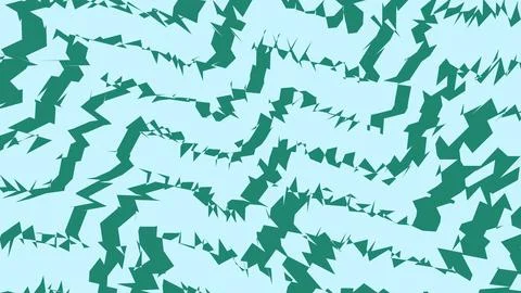 Abstract green organic pattern design イラスト素材