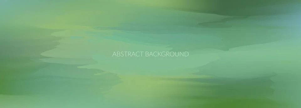 Abstract green organic vector background, environmental horizontal illustration Stock Illustration