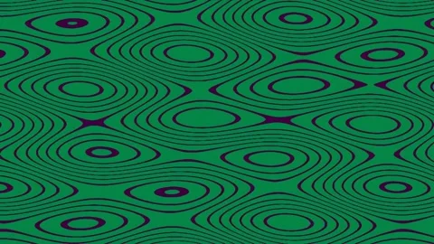 Abstract green organic wave pattern background seamless wallpaper design Stock Footage 342115286