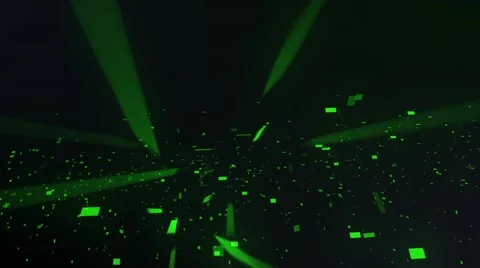 Abstract green particles background. Stock Footage 48363692