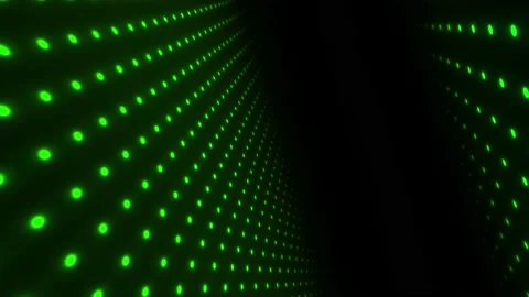 Abstract Green Particles Background Stock Footage 130873227