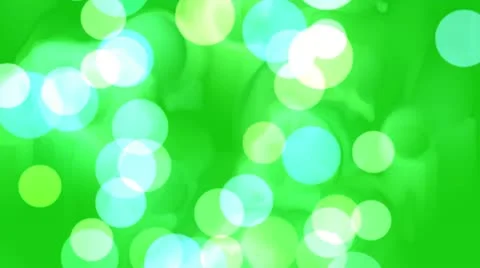 Abstract green Particles Stock Footage 12731282
