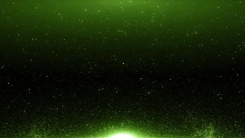 Abstract green particles light background animation motion graphic seamless.. Stock Footage 327625563