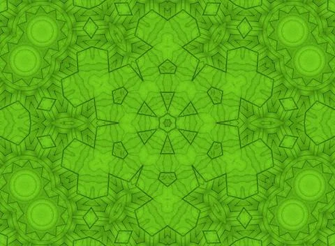 Abstract green pattern Background with abstract pattern from green leaf Co... 写真素材