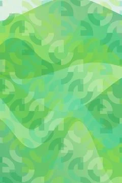 Abstract Green Pattern Background Stock Photos