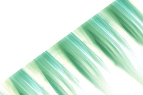 Abstract green pattern background - textured blurry stripes with isolated whi Stock Photos
