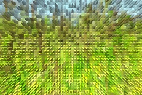 Abstract green pattern like an explosion 스톡 일러스트