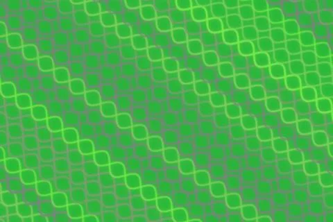 Abstract green pattern with geometric shapes and bright colors Illustrazione stock