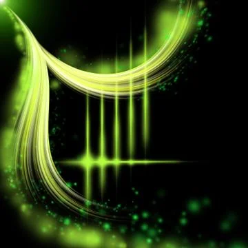 Abstract green pattern Stock Illustration