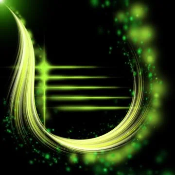 Abstract green pattern イラスト素材