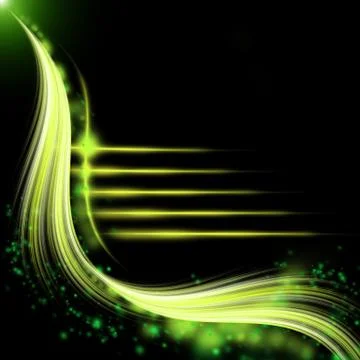 Abstract green pattern Stock Illustration