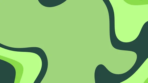 Abstract Green Pattern with Organic Shapes for Design. Stock-Footage 333975820
