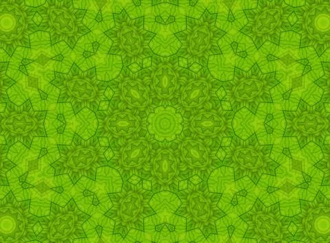 Abstract green pattern Foto stock